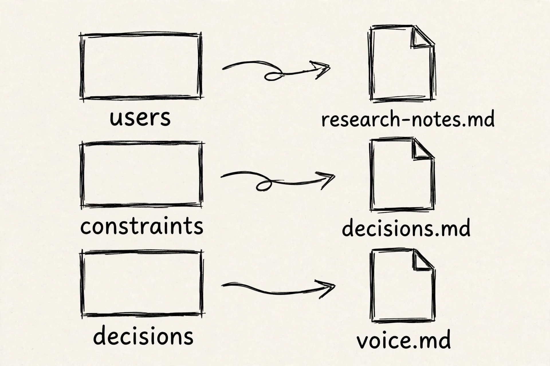 Context map sketch